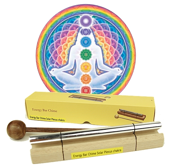 Chakra Healing barres de son - tonalité - Ensemble de 7 barres