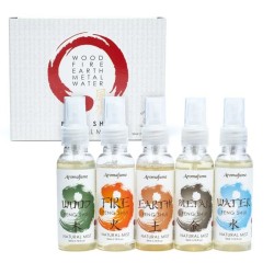SET de 5 sprays 5 éléments - ambiance Feng Shui - Aromafume