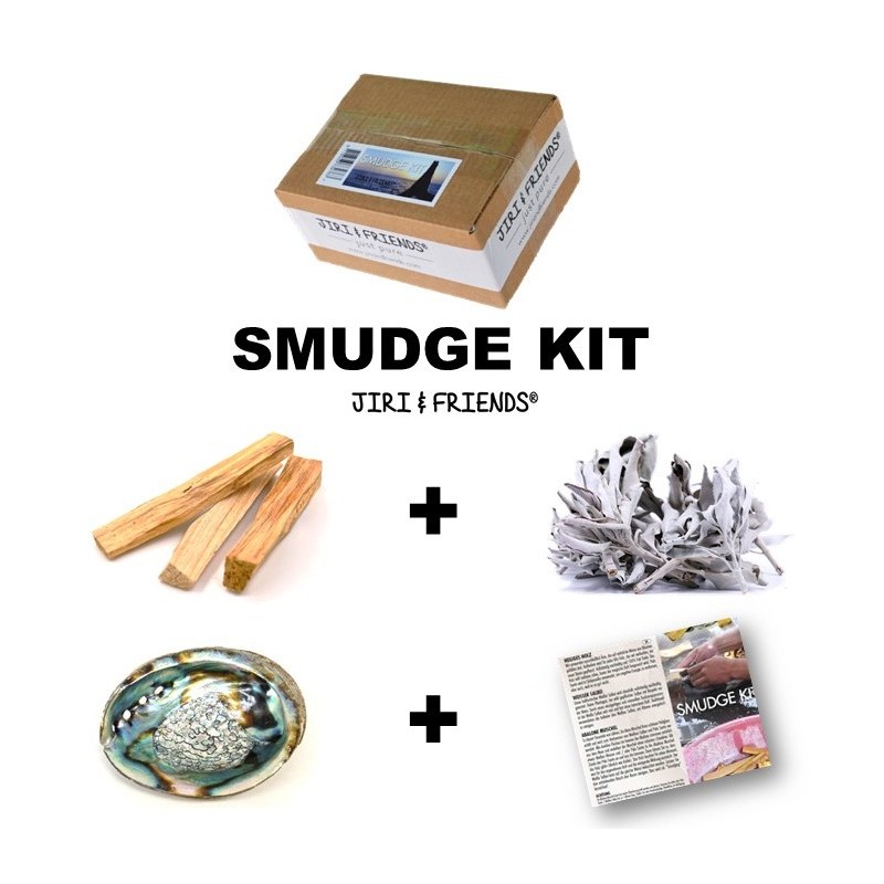 KIT Sauge blanche - Palo Santo & Abalone -  Jiri friends - Smudge