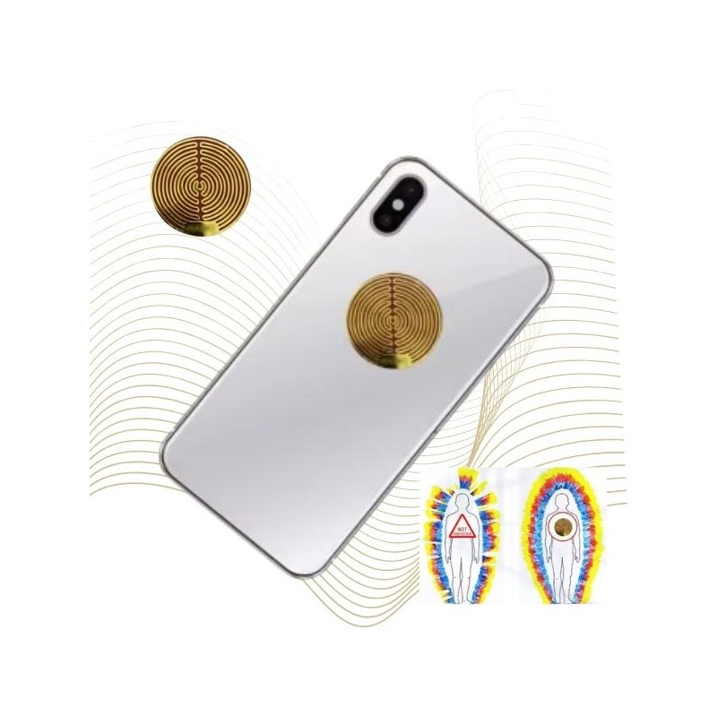 Autocollant anti-radiations EMF – Protection pour téléphone et appareils