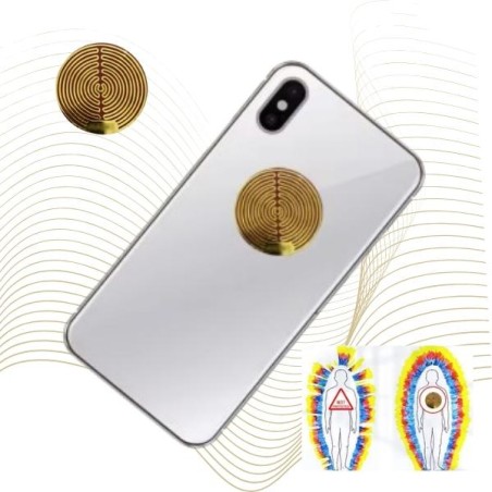Autocollant anti-radiations EMF – Protection pour téléphone et appareils