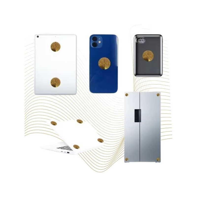 Autocollant anti-radiations EMF – Protection pour téléphone et appareils