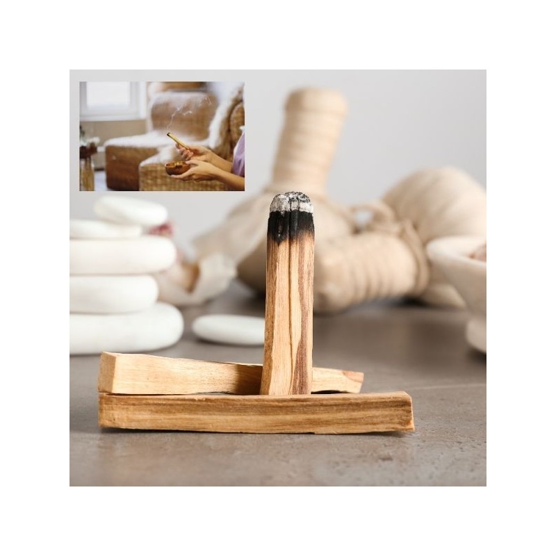 Palo Santo bois sacré  sticks FINS bois a bruler  +- 40 grs