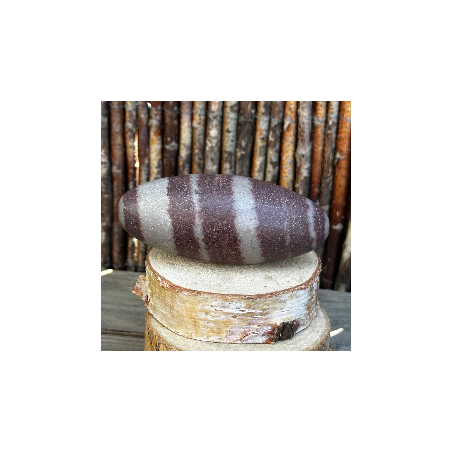 Shiva Lingam (7 à 8 cm) – Pierre sacrée de la Narmada (S1)