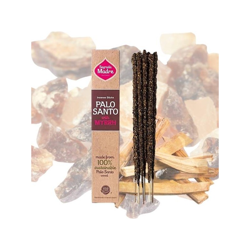 Palo santo & Myrrh - encens sticks - Sagrada Madre