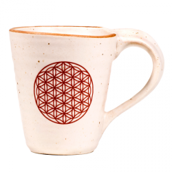 Tasse Mug Fleur de Vie - céramique