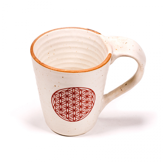 Tasse Mug Fleur de Vie - céramique