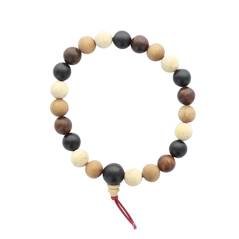 Bracelet Mala - Bois mix - 0.8 cm - Omsae
