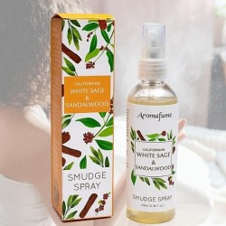 Sauge blanche & Bois de Santal SPRAY - spray de purification - Aromafume - 100 ml