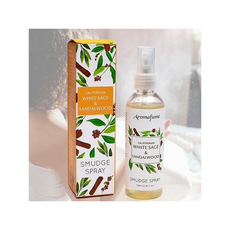 Sauge blanche & Bois de Santal SPRAY - spray de purification - Aromafume - 100 ml