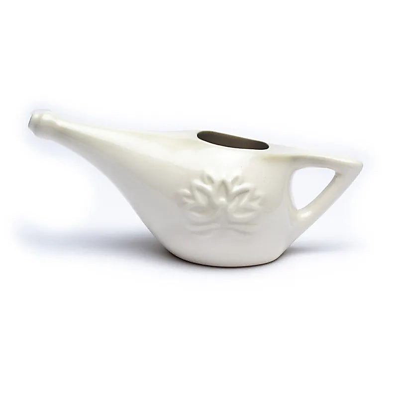 Neti Pot en céramique 150 ml – hygiène nasale douce