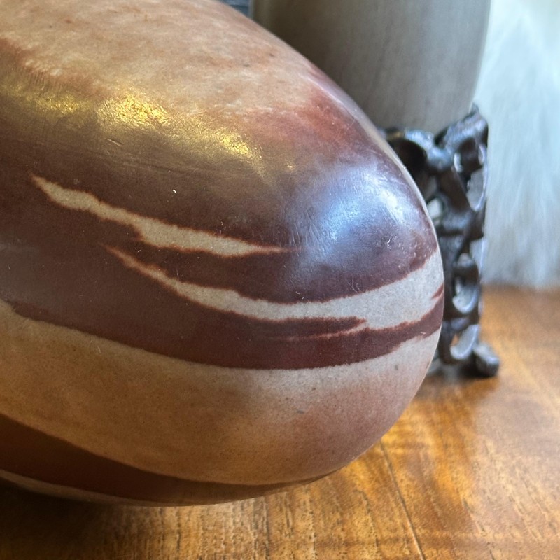 Shiva Lingam 32 x 16 cm  - L - Narmada - Pièce unique - 8,4 kg