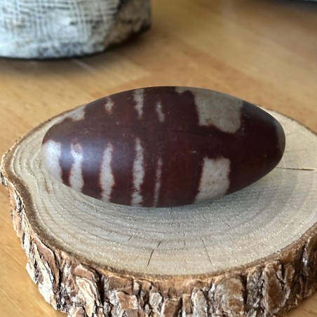 Shiva Lingam (5 à 6 cm) – Pierre sacrée de la Narmada - 52