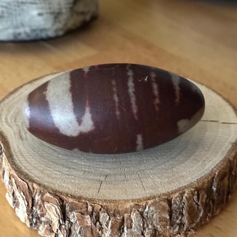 Shiva Lingam (5 à 6 cm) – Pierre sacrée de la Narmada - 52