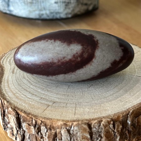 Shiva Lingam (5 à 6 cm) – Pierre sacrée de la Narmada - 54