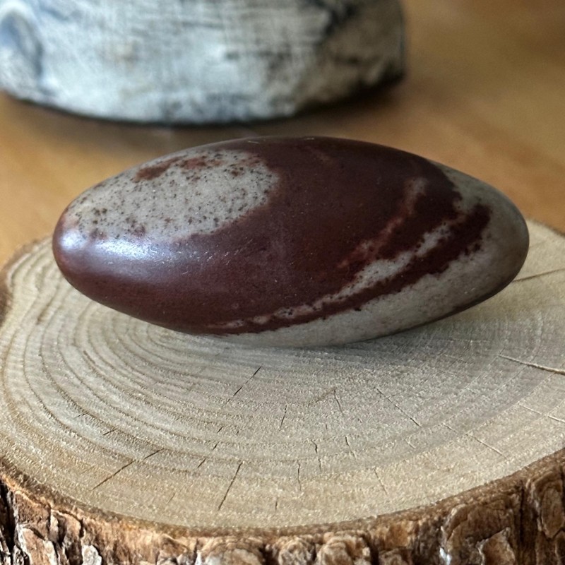 Shiva Lingam (5 à 6 cm) – Pierre sacrée de la Narmada - 54