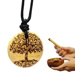 Collier Palo Santo & Arbre de Vie – Protection & Harmonie