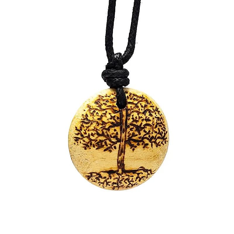 Collier Palo Santo & Arbre de Vie – Protection & Harmonie