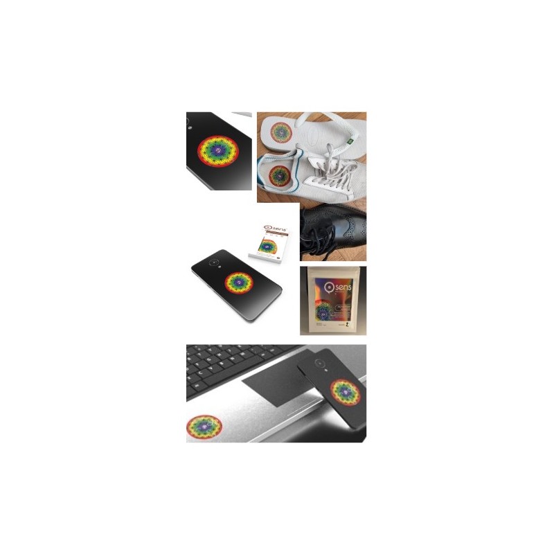 4G, 5G, LINKY, WIFI... Protections adhésives Metatron OSENS (Kit de 2)