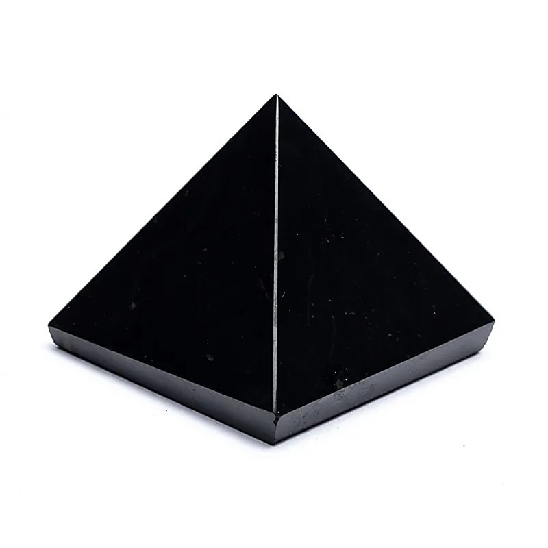Pyramide de Shungite 4 x 4 cm – Protection & Harmonie
