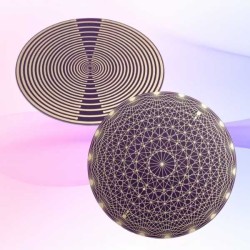 Lakhovsky Disque Tesla MWO Polarisé 100 mm - Univers