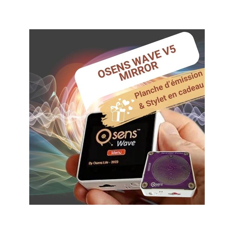 OSENS WAVE V5 - Antenne Mirror - Batterie Standard - 4H