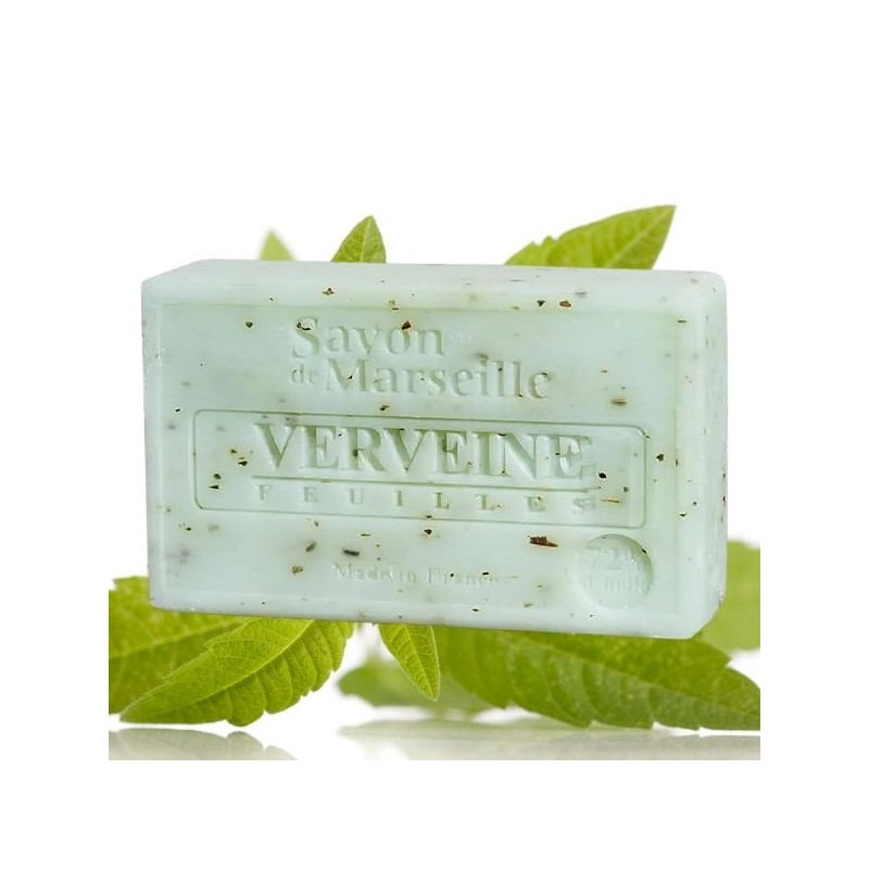 Savon de Marseille naturel Feuilles de verveine - 100 g