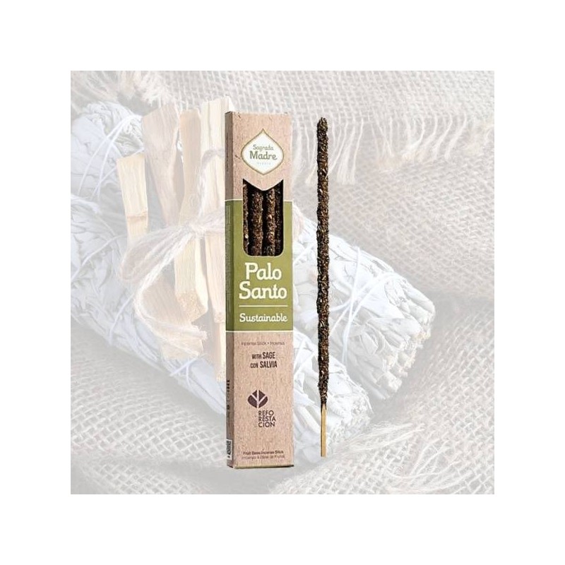 Sagrada Madre Encens naturel Palo Santo & Sauge blanche