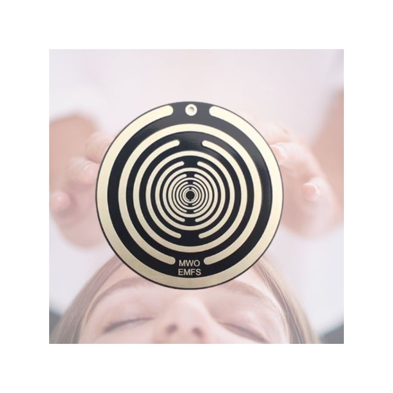 Lakhovsky Disque Tesla 3 cm - Énergie Vitale Ondes Scalaires - noir