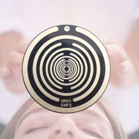 Lakhovsky Disque Tesla 3 cm - Énergie Vitale Ondes Scalaires - noir