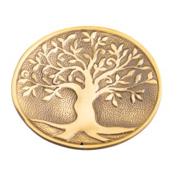 Porte encens sticks - Arbre de vie - Bronze