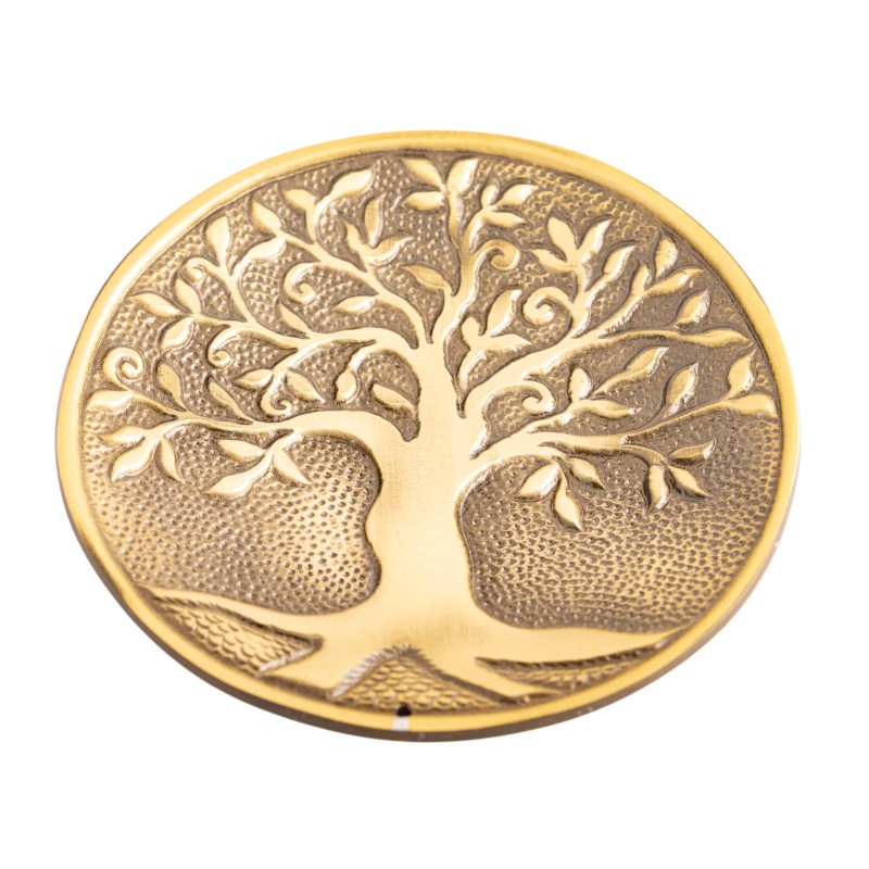Porte encens sticks - Arbre de vie - Bronze