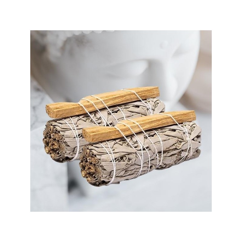 Sauge Blanche & Palo Santo x2 – Purification smudge