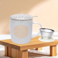 Tasse Mug Fleur de vie SET infuseur - thé