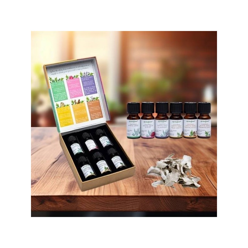 Sauge Blanche - Huiles Essentielles Coffret - Aromafume