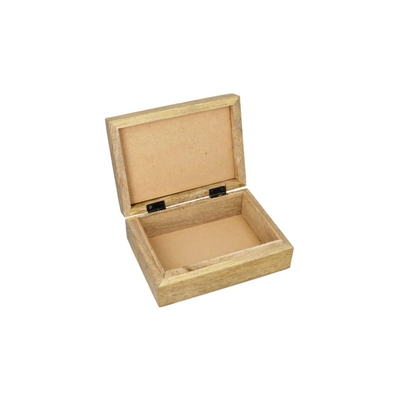 Boite à Bijoux Tarot Ailes d'Ange Angélite 18 cm - coffret