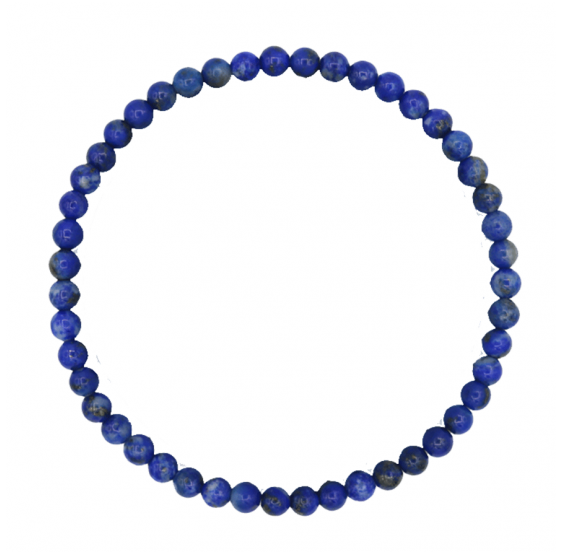 Bracelet Lapis Lazuli - elastique