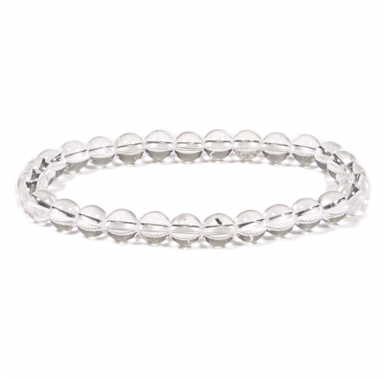 Bracelet Cristal de roche - elastique