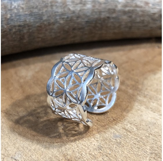 Bague Fleur de Vie - Argent 925