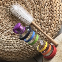 i9 bouteille brosse nettoyage accessoire