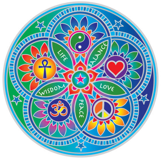 Living Energy Mandala sunseal 14 cm