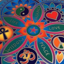 Living Energy Mandala sunseal 14 cm