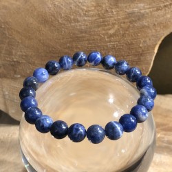 Bracelet Sodalite 8 mm -  elastique