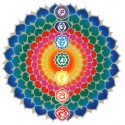 Chakras Lotus Healing en ligne - sunseal autocollant 14 cm