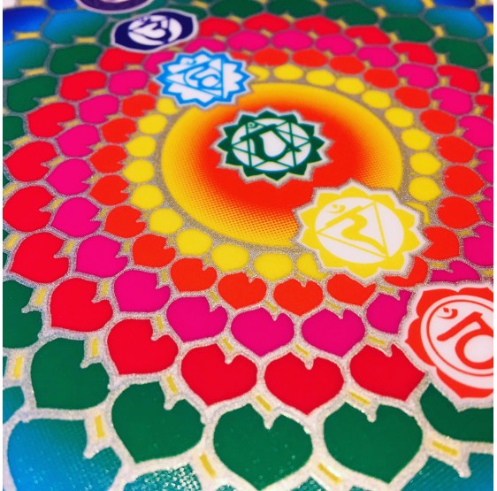 Chakras Lotus Healing en ligne - sunseal autocollant 14 cm
