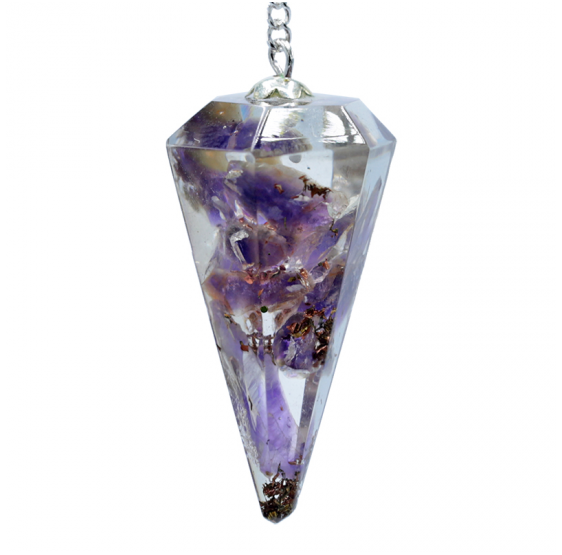 Pendule Orgone Amethiste