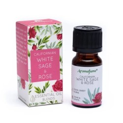 Huiles essentielles - Sauge Blanche & Rose - Aromafume