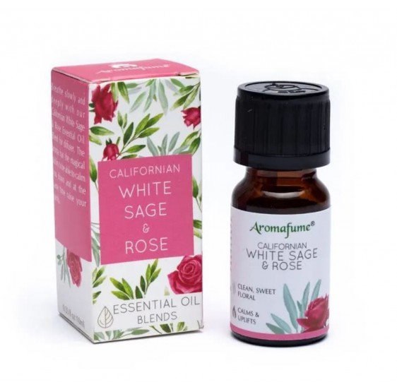 Huiles essentielles - Sauge Blanche & Rose - Aromafume