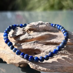 Bracelet Lapis Lazuli - elastique