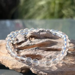 Bracelet Cristal de roche - elastique